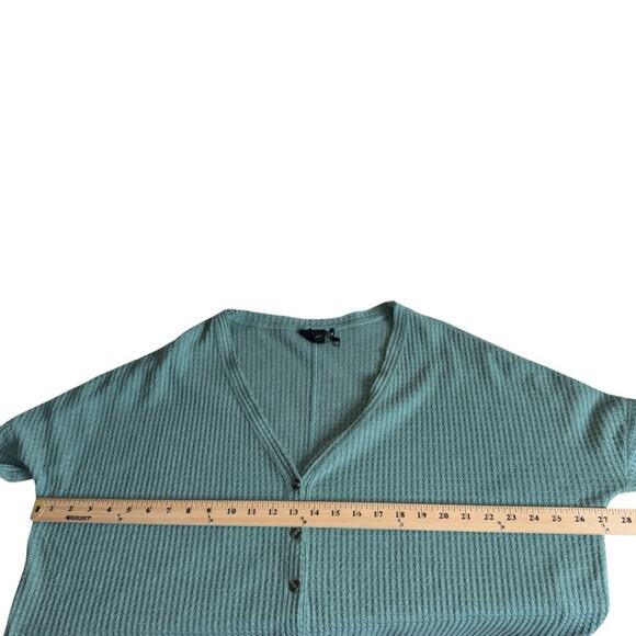 Urban Outfitters Out From Under Jojo Button Front‎ Waffle Knit Top Women’s Small - Picture 6 of 9